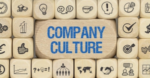 Company Culture Wooden Blocks